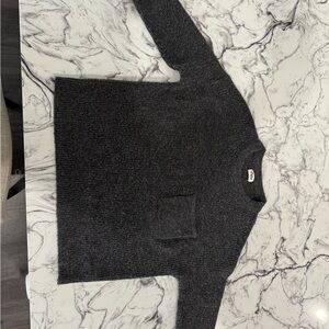 Pulse Charcoal Gray Crew Neck Sweater